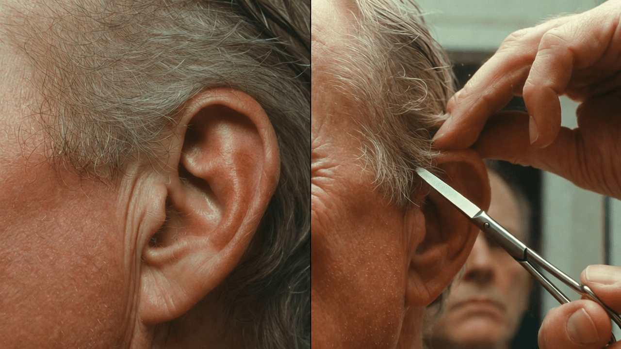 شعر الأذن وصحتك: ماذا يقول الأطباء حقًا عن هذه العلامة الشائعة للتقدّم في العمر