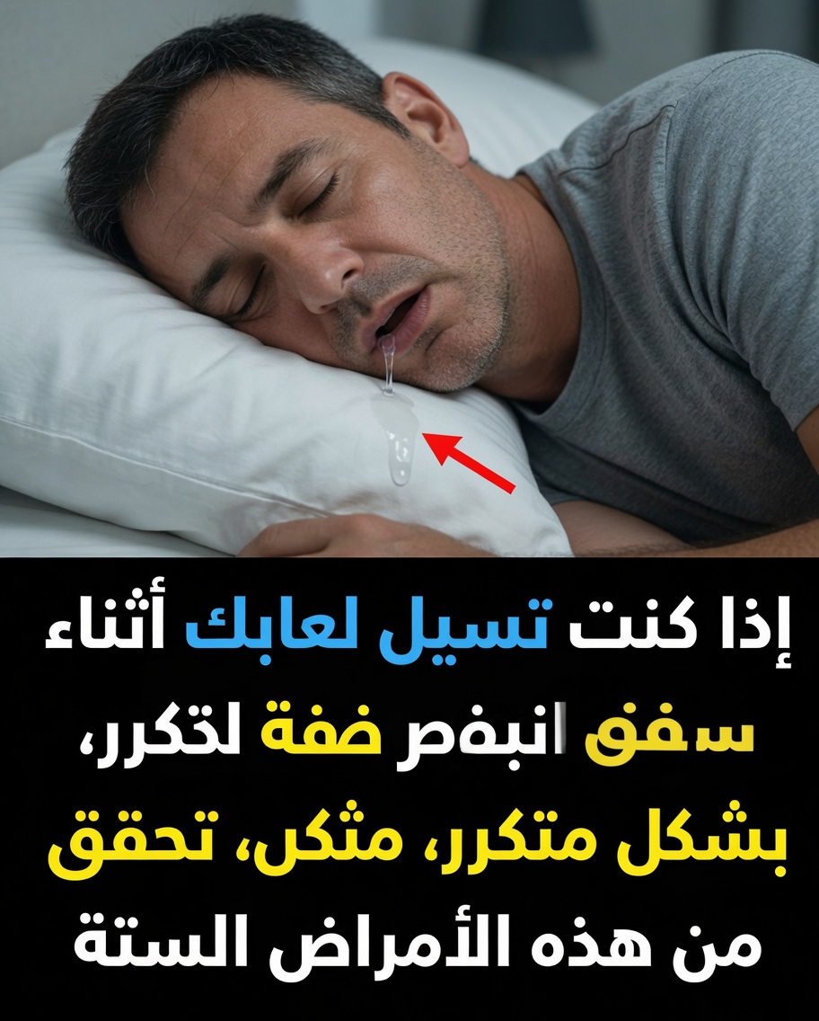 سيلان اللعاب المتكرر أثناء النوم: 6 دلائل صحية محتملة وعادات عملية جديرة بالاعتبار