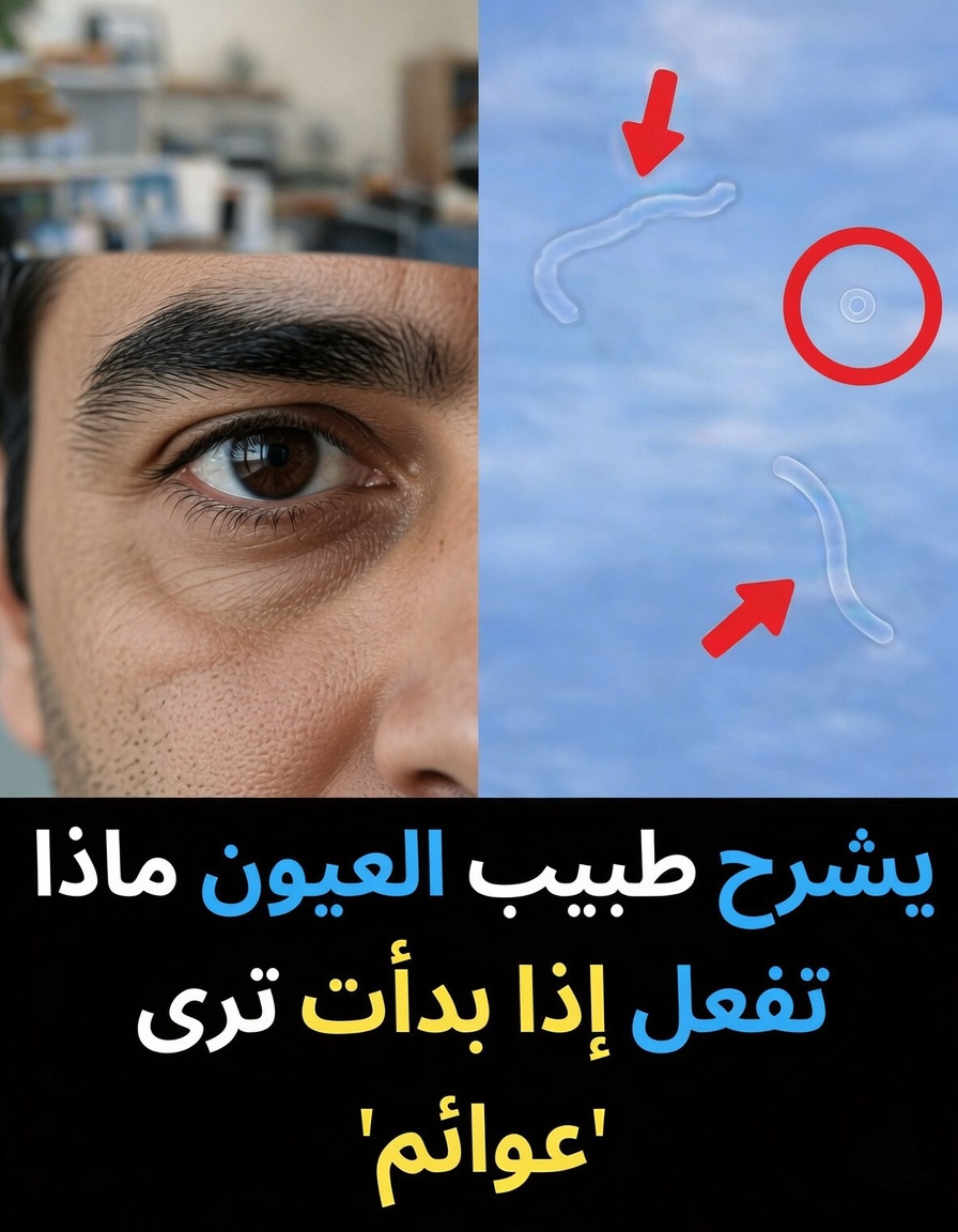 عوائم مفاجئة في العين مع ومضات أو ظل؟ دليل عملي للرعاية العاجلة للعين