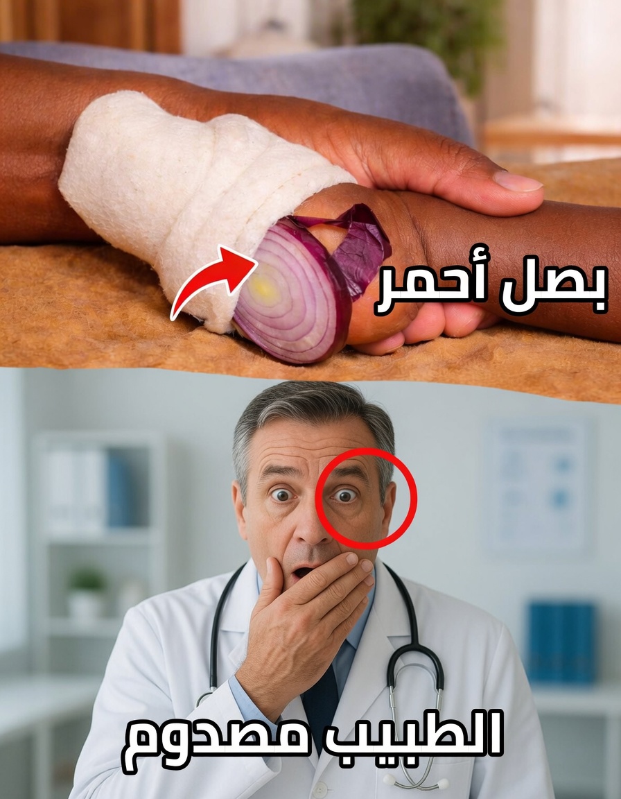 حيلة البصل الأحمر المفاجئة في الجورب: علاج شعبي قديم لتخفيف السعال الليلي واحتقان الأنف