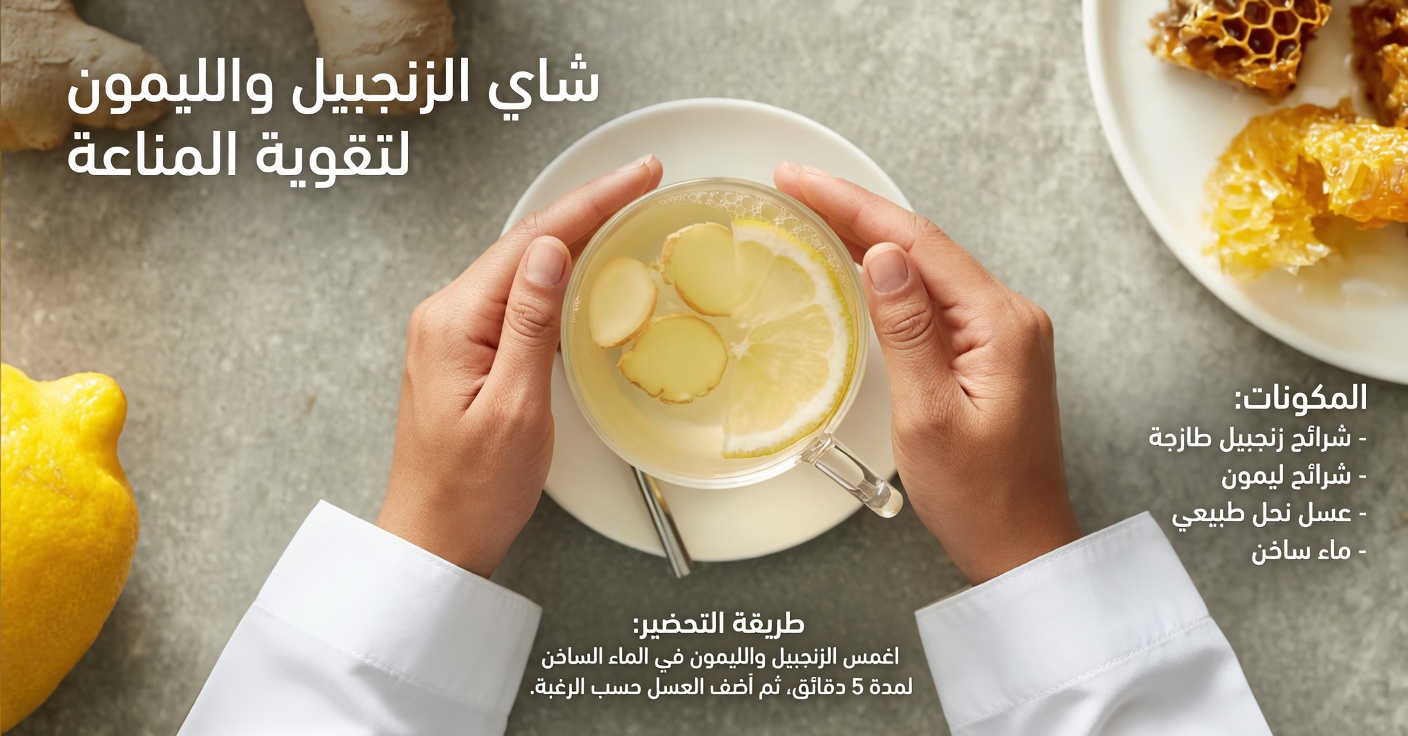 المشروب الصباحي المنسي الذي يجعل شرايينك تتنفس من جديد: اكتشف تحسين الدورة الدموية بالزنجبيل والليمون