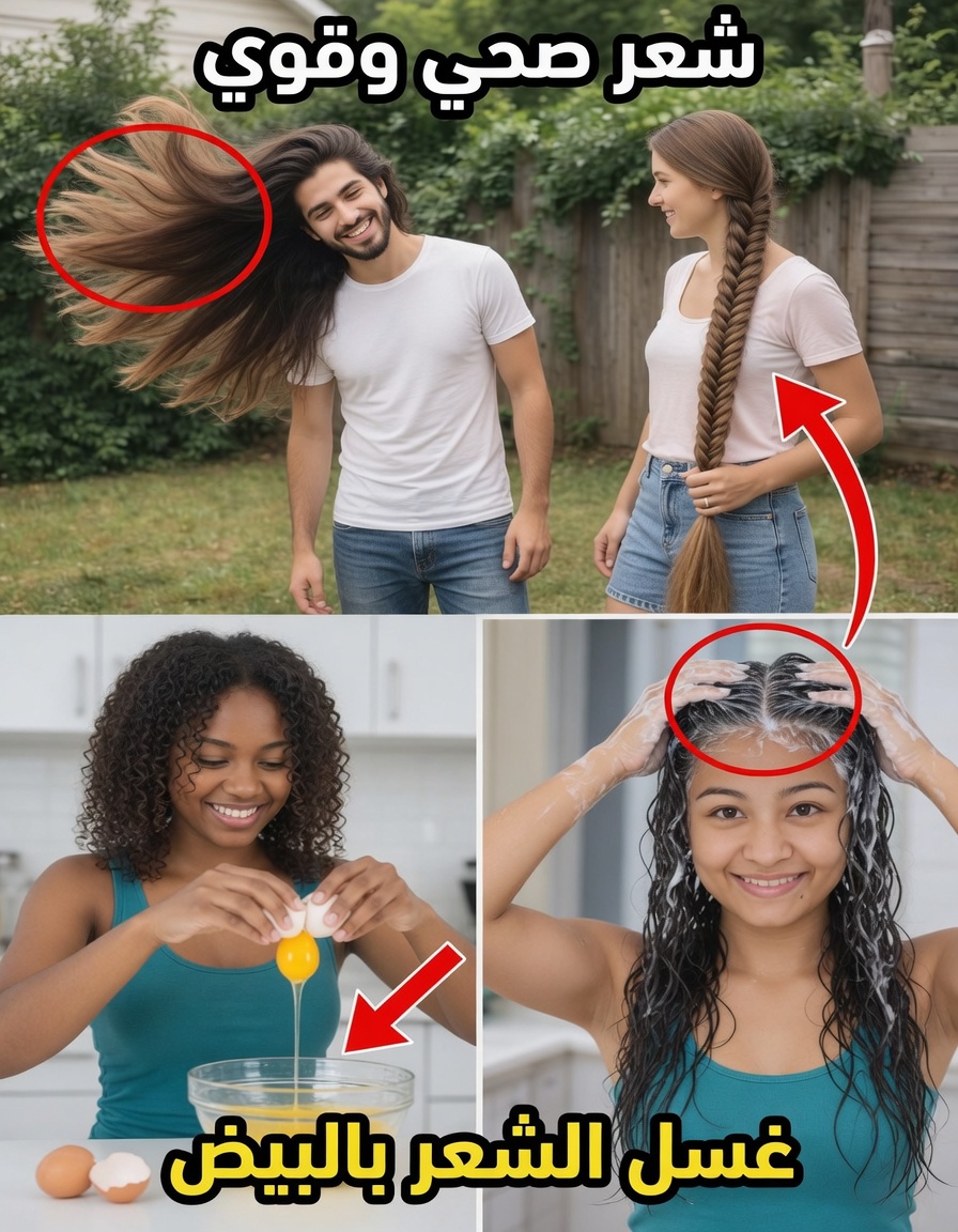أقنعة الشعر بالبيض: عنصر طبيعي أساسي في المطبخ لشعر يبدو أكثر صحة