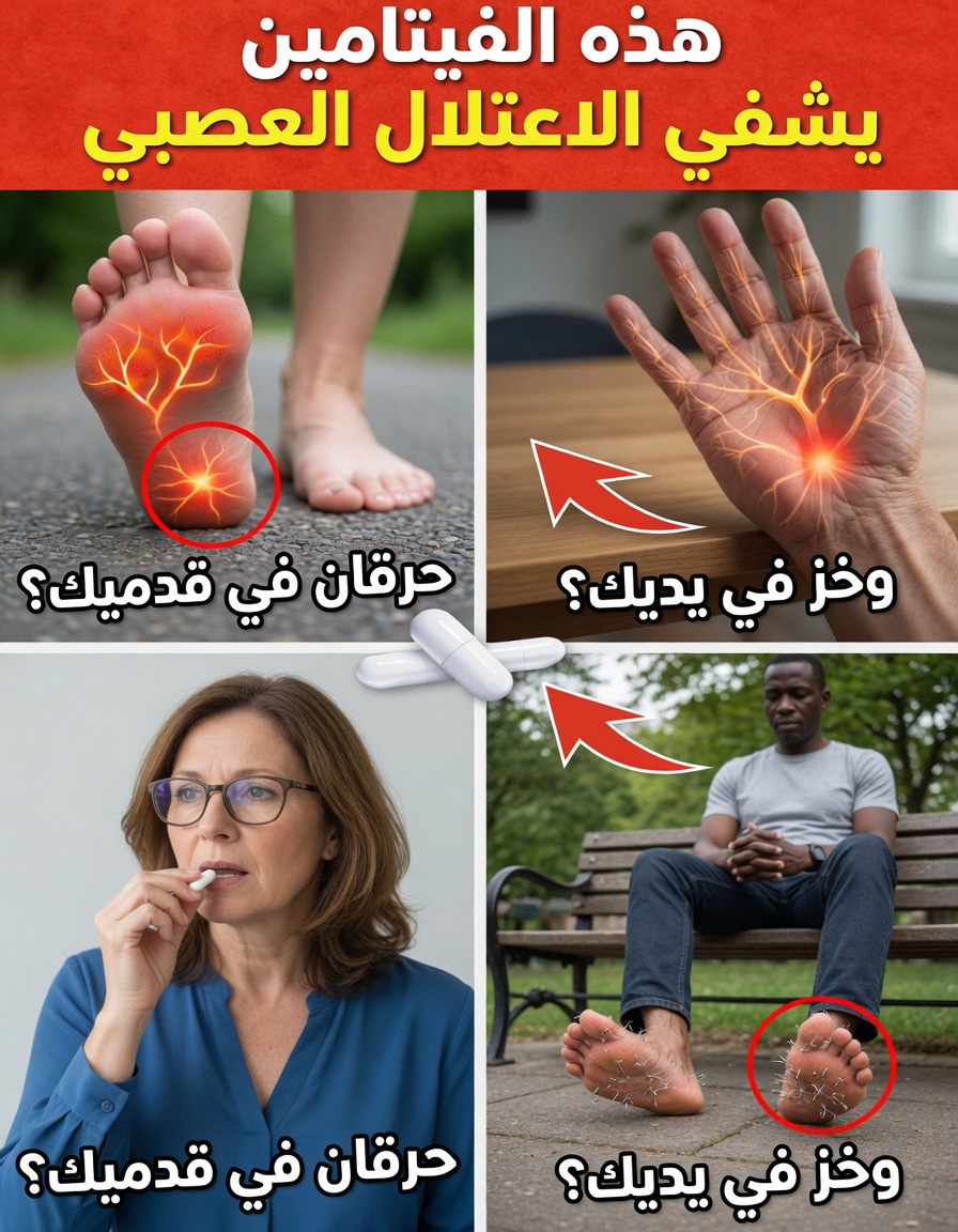 الفيتامين رقم 1 الذي قد يدعم صحة الأعصاب في حالات الاعتلال العصبي وتلف الأعصاب