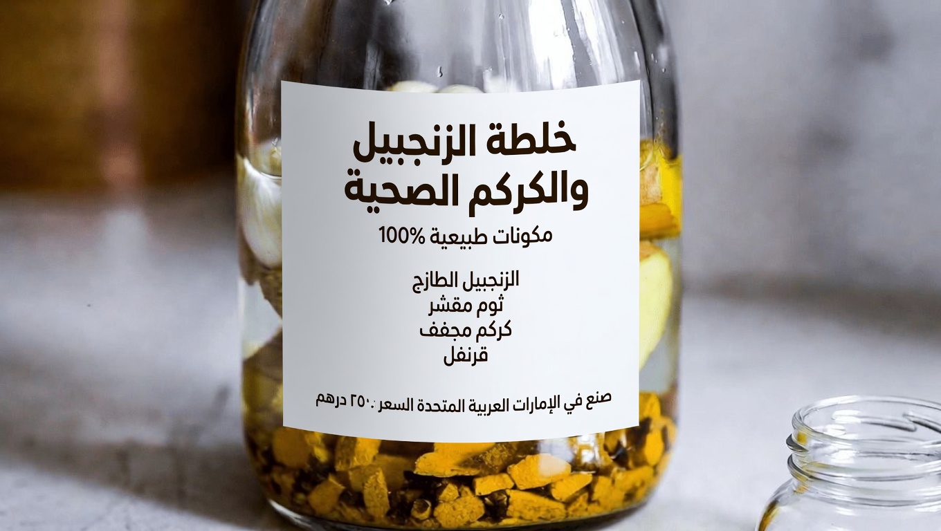 تسريب طبيعي قد لا تكون جرّبته: ماء الثوم والزنجبيل والكركم والقرنفل لدعم العافية اليومية