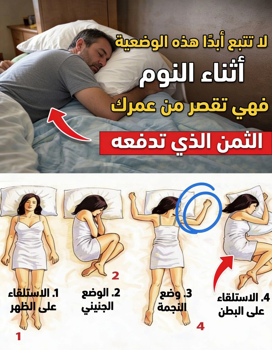 كبار السن: أسوأ 4 وضعيات نوم يجب تجنبها بعد سن السبعين و4 وضعيات أفضل لتجربتها بدلًا منها