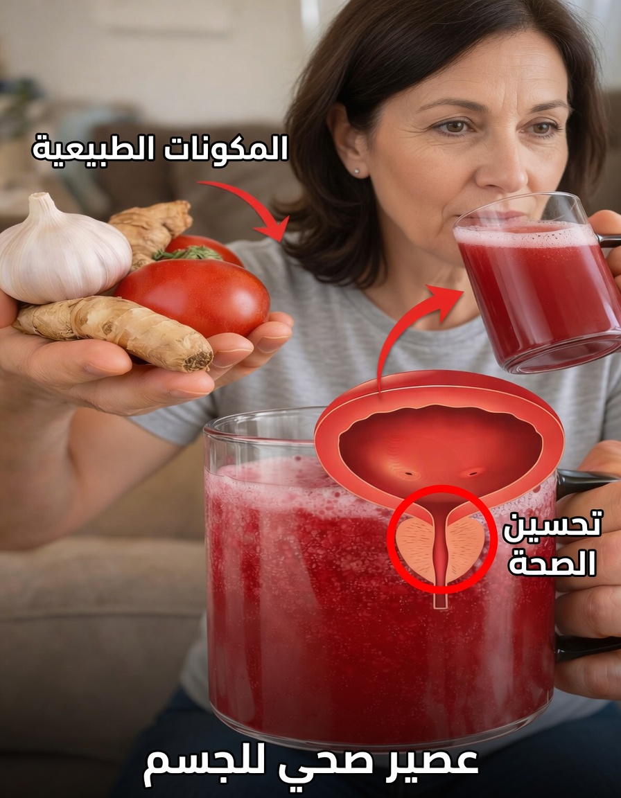 مشروب الطماطم والزنجبيل والثوم: عادة صباحية بسيطة للعافية اليومية