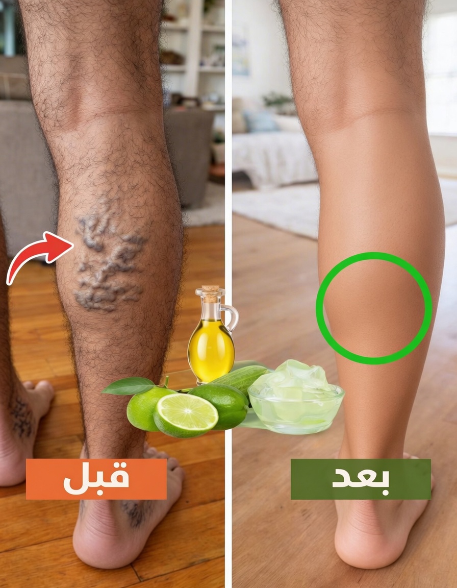علاج جدتي السري لدوالي الساقين: كشف الألوفيرا وخل التفاح وعصير الليمون