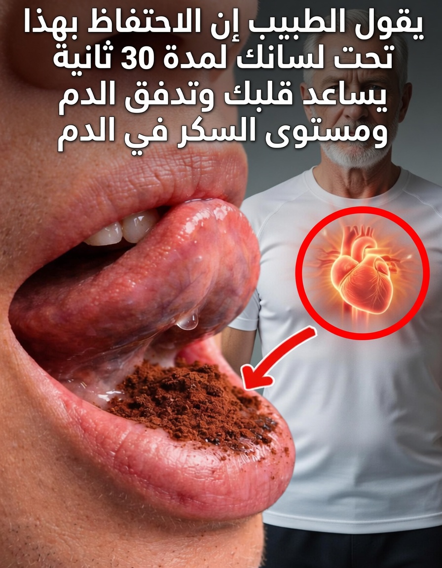 استكشف كيف يمكن لوضع الكاكاو الخام تحت لسانك لمدة 30 ثانية أن يفيد الدورة الدموية وصحتك