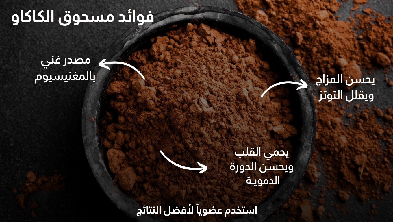استكشف كيف يمكن لوضع الكاكاو الخام تحت لسانك لمدة 30 ثانية أن يفيد الدورة الدموية وصحتك