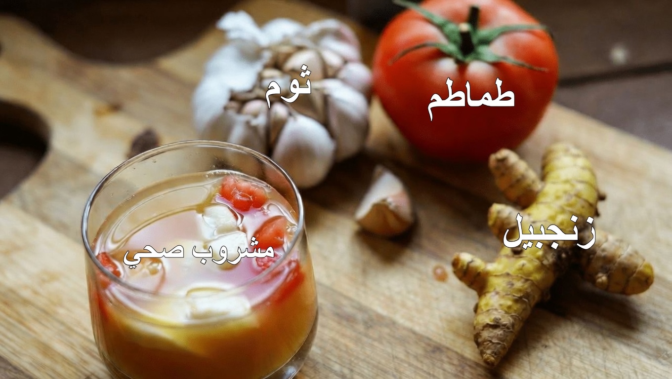 مشروب طبيعي لدعم صحة البروستاتا بعد سن الأربعين: استكشاف مزيج الثوم والطماطم والكركم