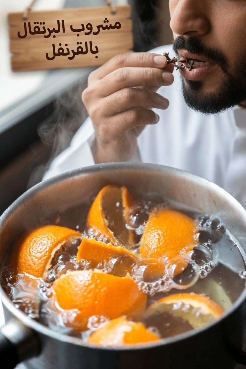 اكتشف نصائح منزلية يومية باستخدام قشور البرتقال والقرنفل لتخفيف اضطرابات الهضم العرضية مثل الغازات أو الانتفاخ