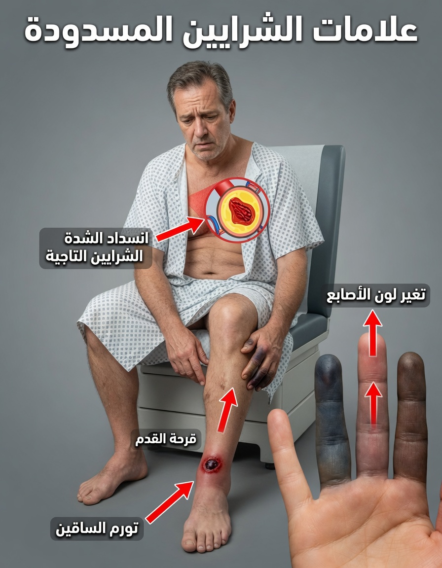 7 علامات تحذيرية لانسداد الشرايين في ساقيك وقدميك لا ينبغي تجاهلها أبداً