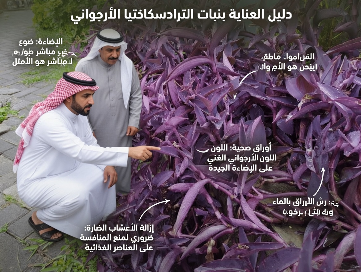 اكتشف أوراق القلب الأرجواني: كيفية تحضير شاي عشبي نابض بالحيوية من هذا النبات الملوّن