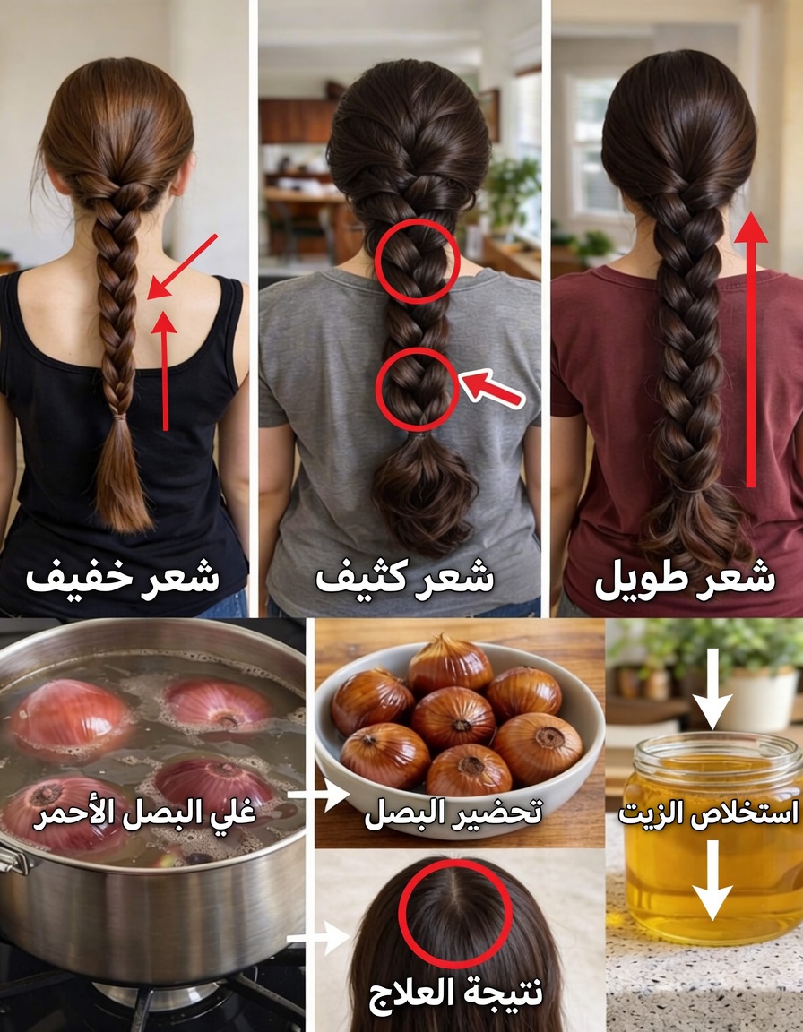 كيفية استكشاف عصير البصل كخيار طبيعي لدعم شعر أطول وأكثر كثافةً في المظهر
