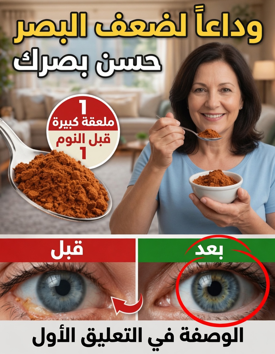 اكتشف عادة بسيطة قبل النوم تدعم صحة العين لمن هم فوق الستين: جرّب هذه الوصفة السهلة