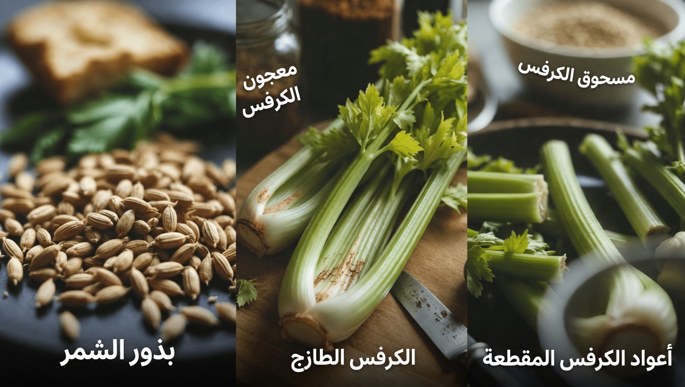 اكتشف دور الكرفس في دعم صحة الدم والبشرة والكلى والكبد والبنكرياس من خلال عادات يومية