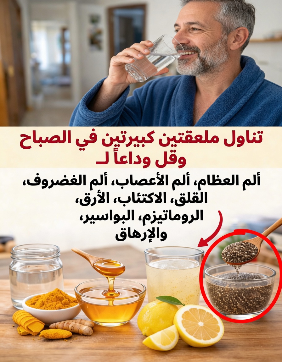 تعلّم كيفية تحضير مزيج طبيعي بالعسل والقرفة والكركم وخل التفاح وبذور الشيا لتعزيز العافية اليومية