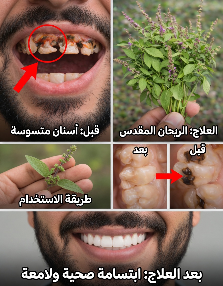 اكتشف دور الريحان المقدس (التولسي) في دعم روتين العناية بصحة الفم للحصول على أسنان ولثة أكثر صحة