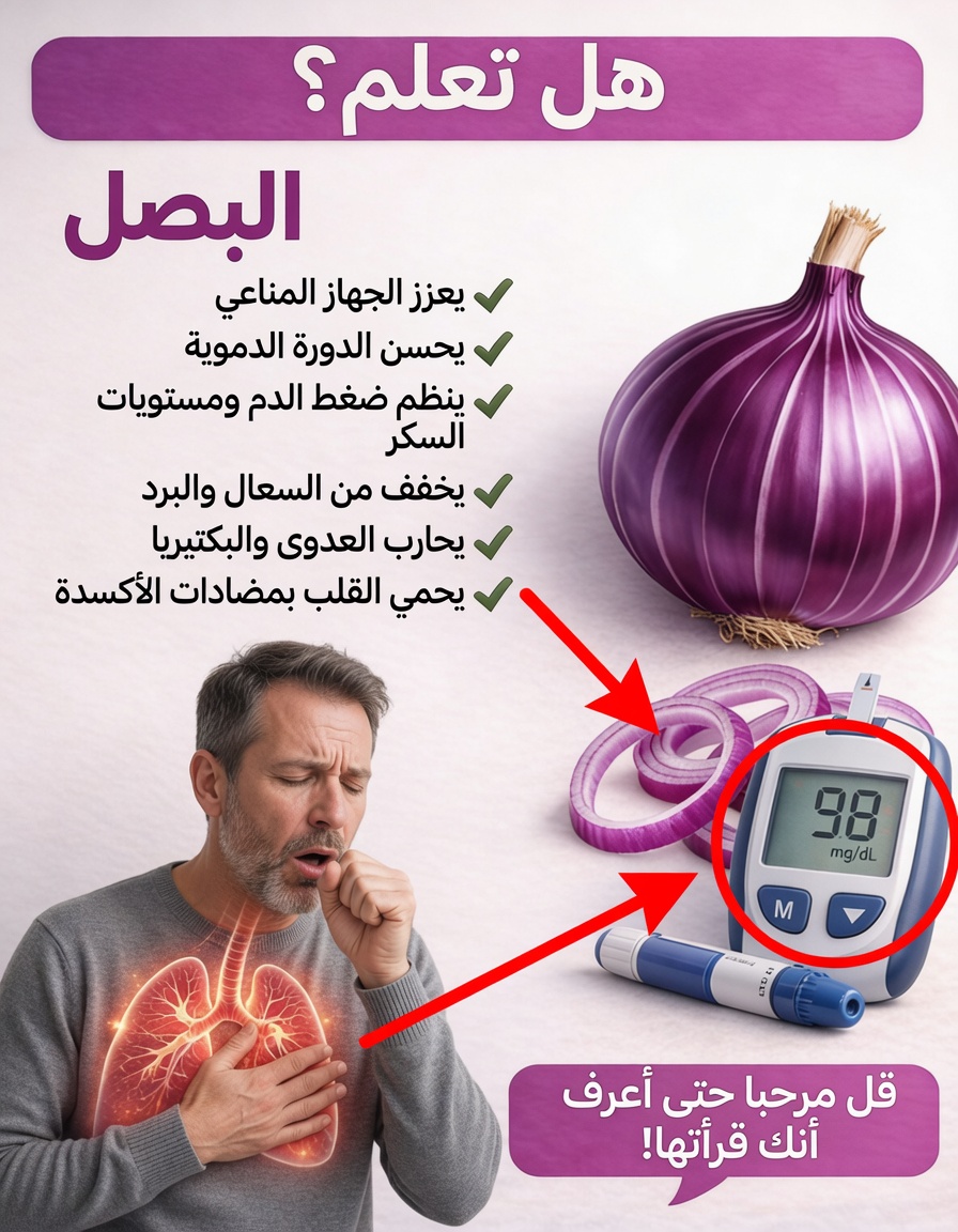 اكتشف الطرق الطبيعية التي يمكن للبصل الأحمر أن يدعم بها صحة القلب والأمعاء والبشرة في نظامك الغذائي اليومي