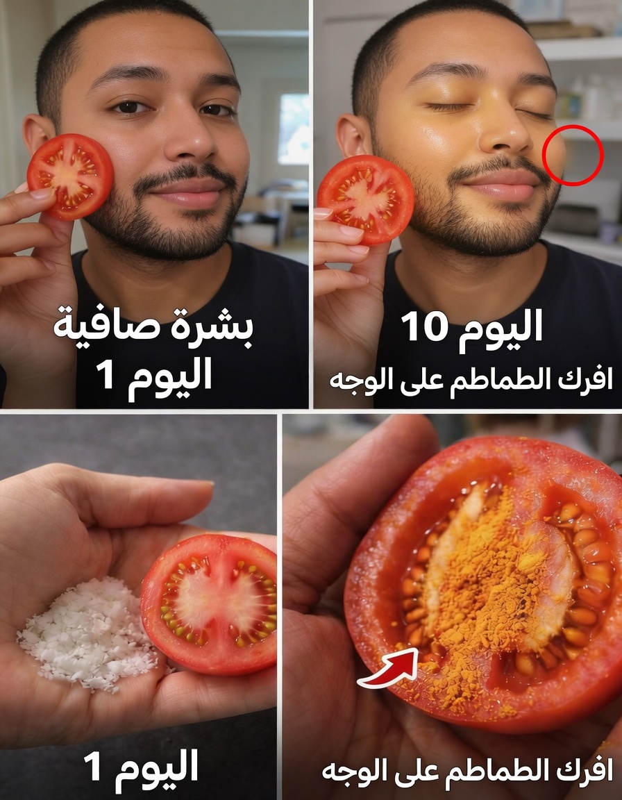 استكشاف فرك الطماطم على وجهك لمدة 10 أيام: الفوائد المحتملة للبشرة وكيفية تجربته