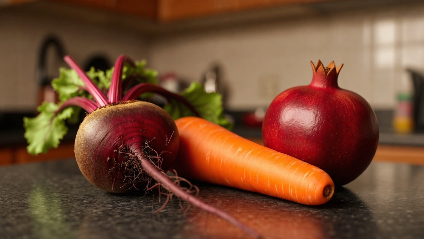 كيفية تحضير عصير منعش من الشمندر والجزر والتفاح: روتين صباحي بسيط لتعزيز العافية اليومية