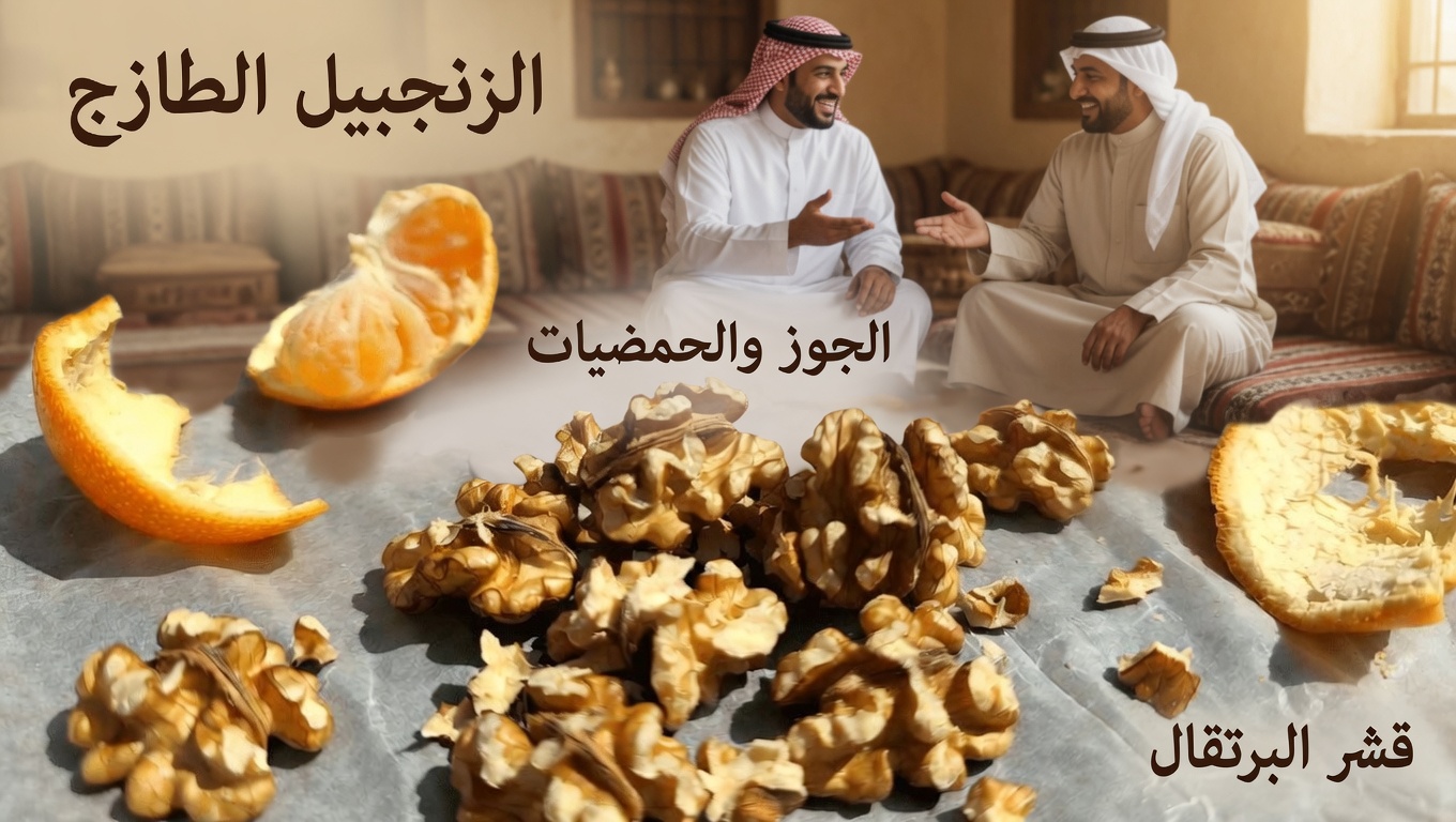 طرق طبيعية لدعم صحة الكلى والكبد والرئتين باليوسفي والجوز والزنجبيل