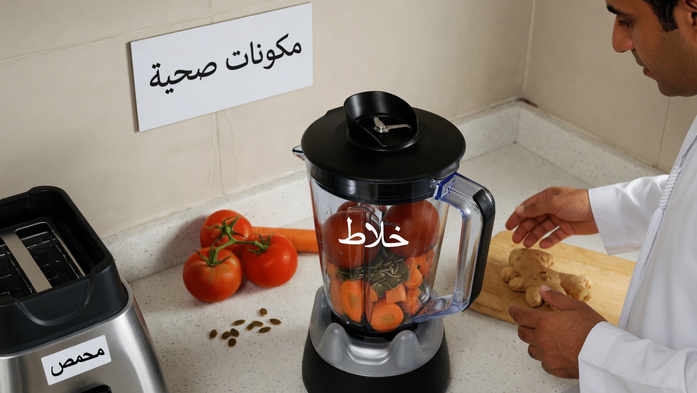 عزّز صحة البروستاتا طبيعيًا: وصفة سموثي الطماطم والجزر السهلة للعافية اليومية