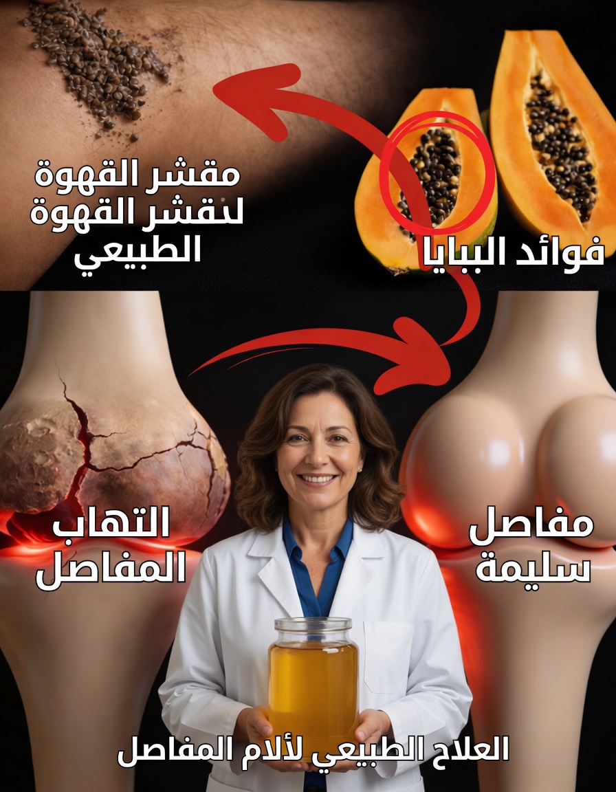 بذور البابايا لتخفيف آلام المفاصل: عادة يومية بسيطة لدعم راحة الركبة والظهر والعمود الفقري بشكل طبيعي