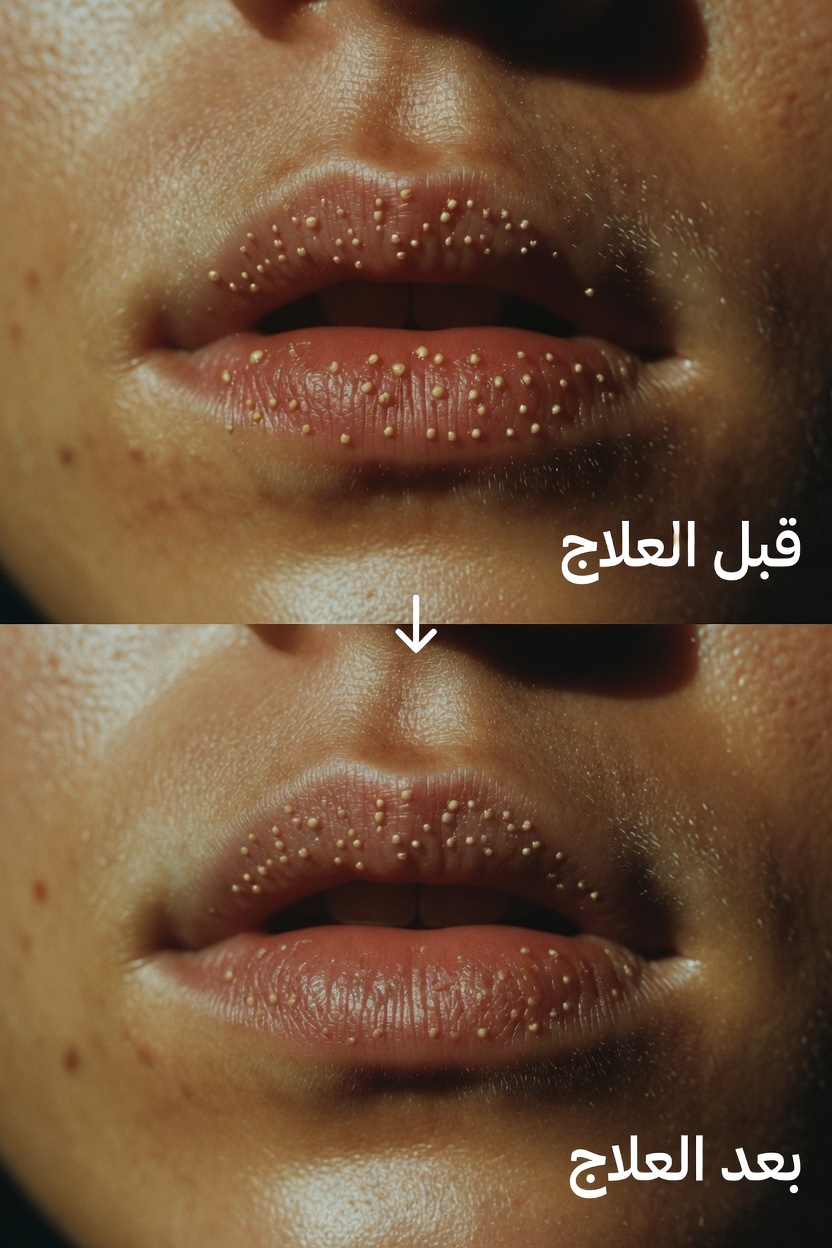 بقع فوردايس على الشفاه: ماذا تعني هذه النقاط الصغيرة الصفراء أو البيضاء حقًا ولماذا هي طبيعية