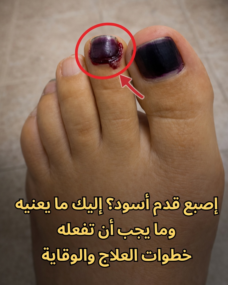 ما الذي قد يخبرك به ظفر قدمك الأسود: الأسباب الشائعة وعادات يومية ذكية تستحق النظر
