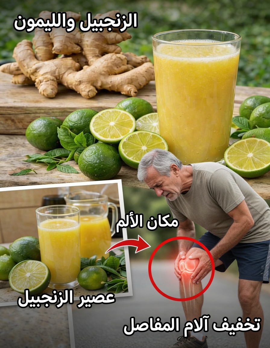 مشروب الصباح المنسي الذي يجعل شرايينك تتنفس من جديد: أطلق العنان لدورة دموية أفضل بالزنجبيل والليمون