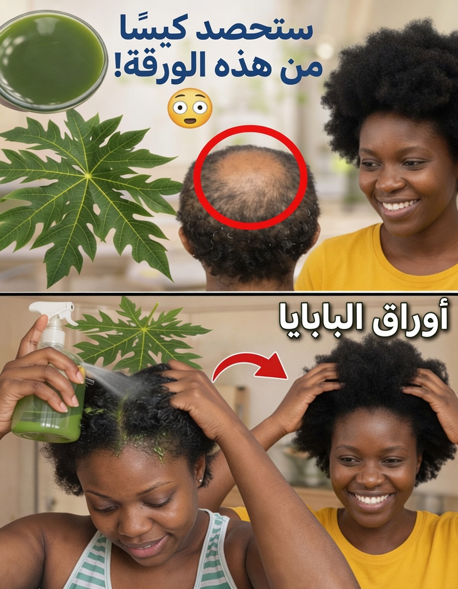 استكشاف إمكانات أوراق البابايا لصحة الشعر: ماذا تشير إليه الأبحاث العلمية