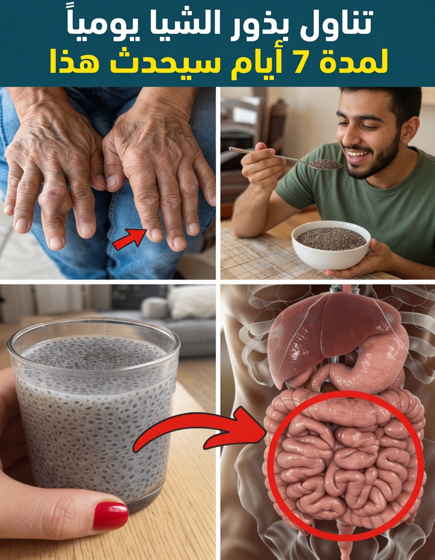 ماذا يحدث عندما تأكل بذور الشيا يوميًا لمدة 7 أيام وما الذي يمكن توقعه بشكل واقعي