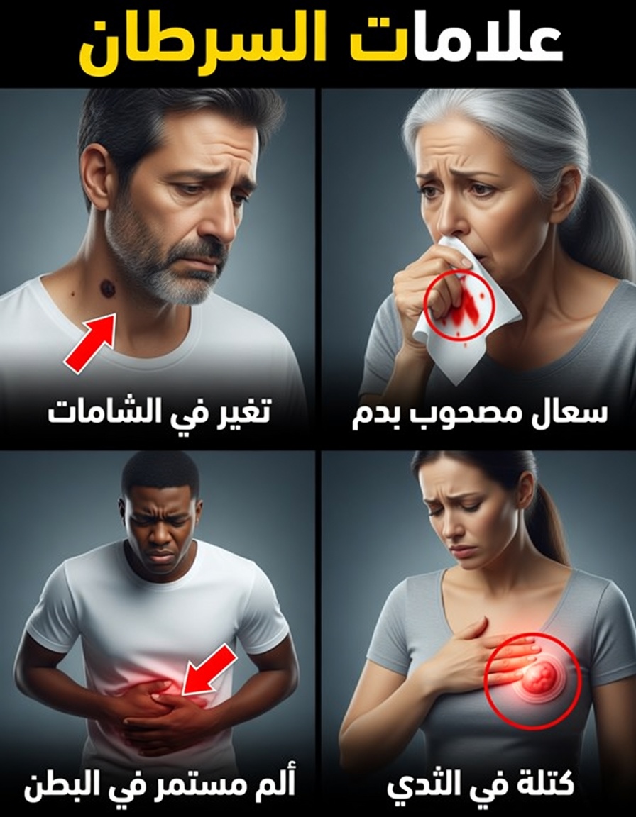 10 علامات خفية للسرطان قد يُظهرها جسمك ولماذا ينبغي أن تنتبه