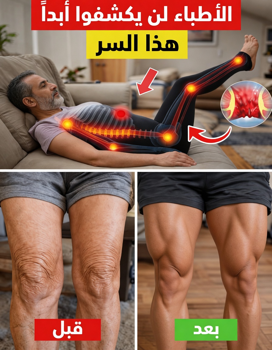 تمرين رفع الساق البسيط الذي يمكن لكبار السن ممارسته يوميًا لتحسين الحركة والدورة الدموية والتوازن والراحة