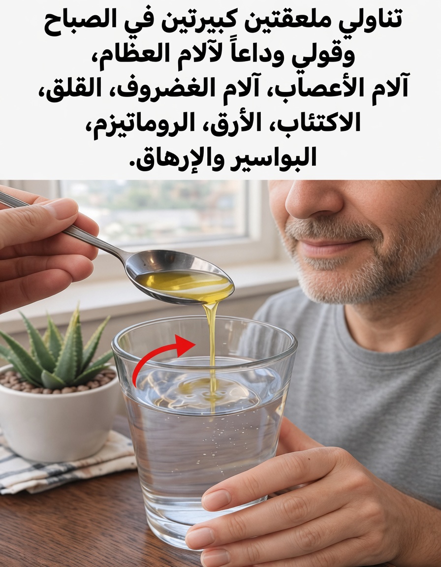 ملعقتان في الصباح: 3 علاجات طبيعية لدعم الطاقة والهضم والعافية اليومية