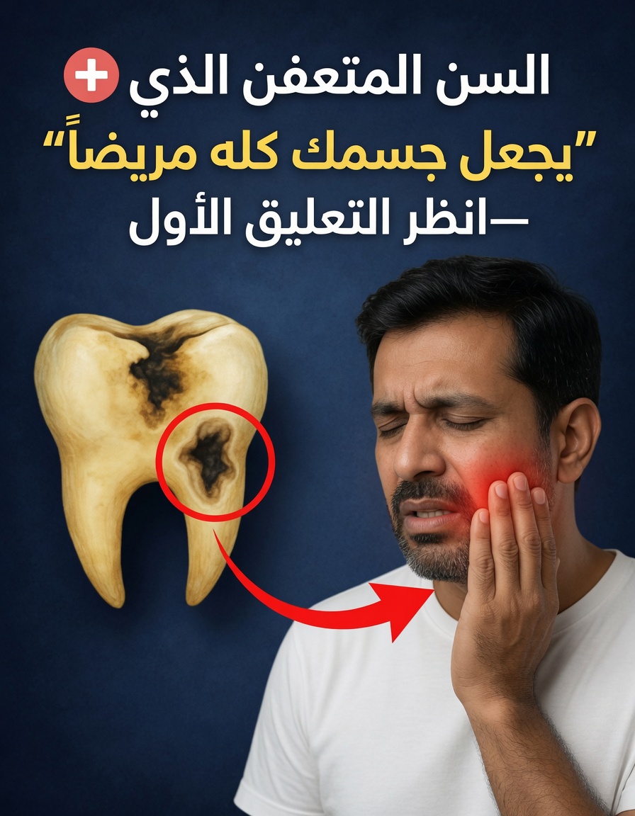 هل يمكن أن يؤثر تسوس سن واحد في التهاب الجسم كله والعادات الصحية العامة