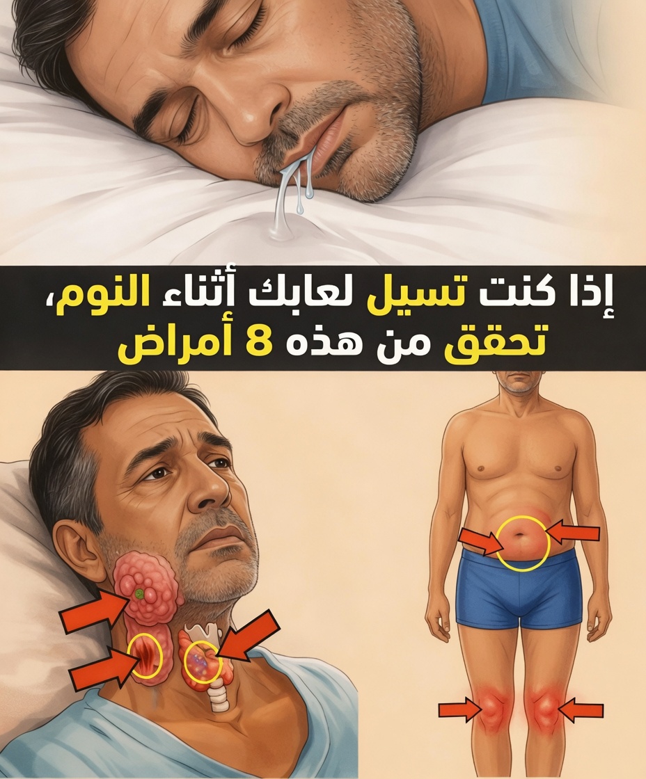 سيلان اللعاب أثناء النوم: 8 حالات صحية محتملة وما الذي قد يحاول جسمك إخبارك به