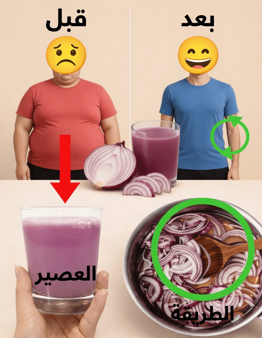 مشروب البصل الأرجواني لدعم تقليل دهون البطن: عادة بسيطة تستحق الاستكشاف؟