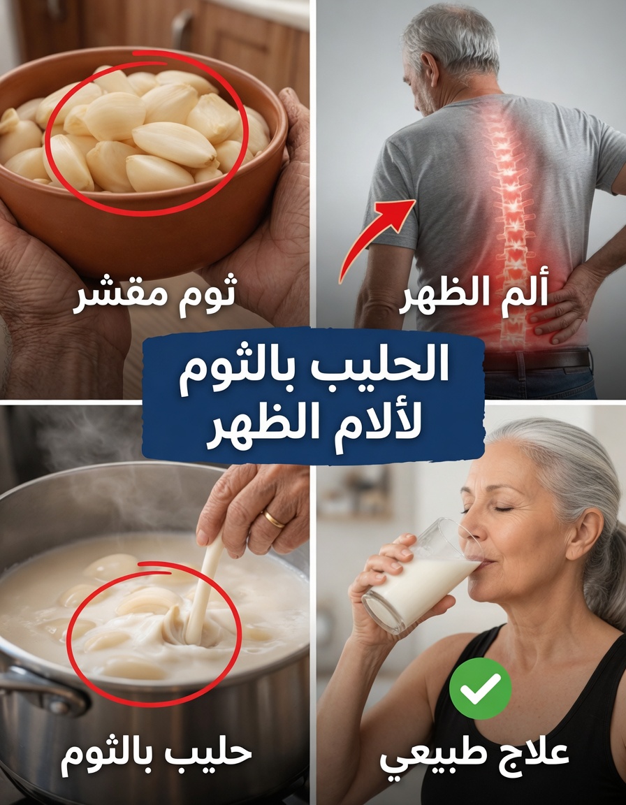 حليب الثوم لراحة الظهر وعادات العافية اليومية الجديرة بالاستكشاف