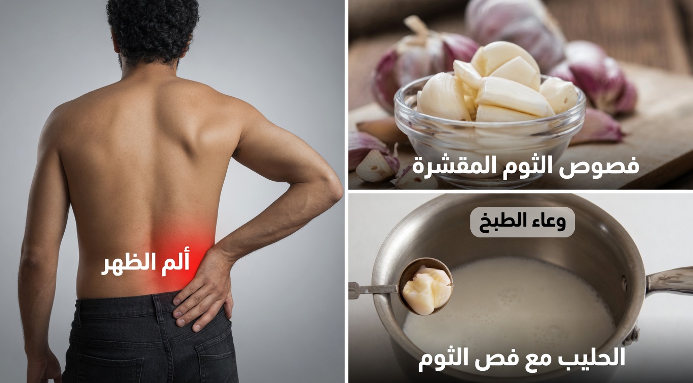 حليب الثوم لراحة الظهر وعادات العافية اليومية الجديرة بالاستكشاف