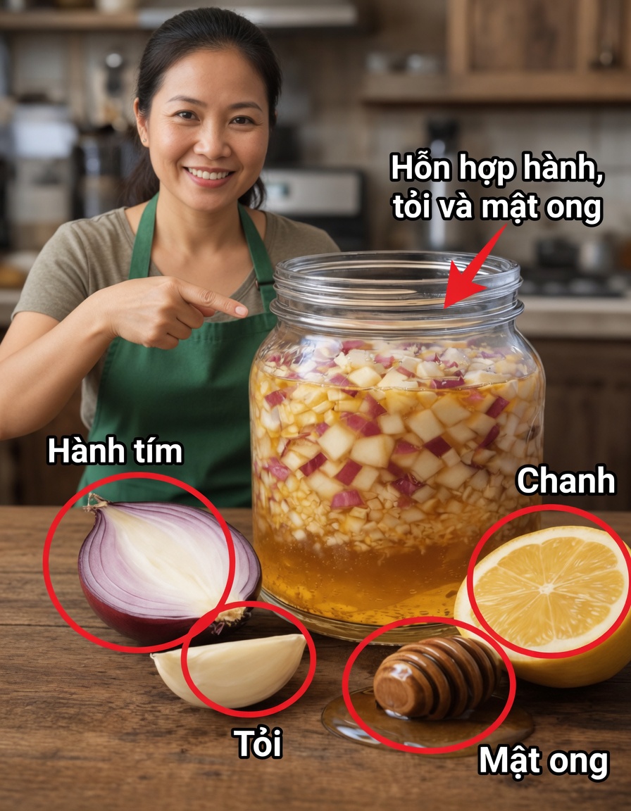 عادة يومية بسيطة بالزنجبيل والبصل والثوم والليمون والعسل لدعم العافية الطبيعية وروتين توازن المناعة