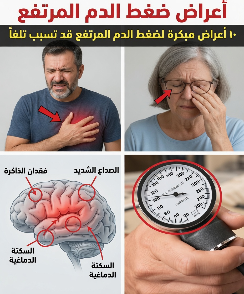 10 علامات مبكرة لارتفاع ضغط الدم وعادات ذكية لحماية قلبك - Everyday Health