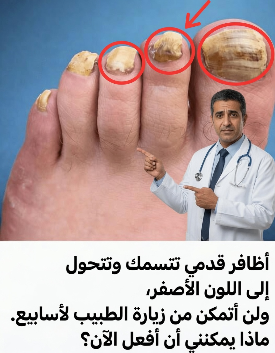 أظافر قدم سميكة صفراء تزداد سوءًا: ما يمكنك فعله بأمان الآن في المنزل