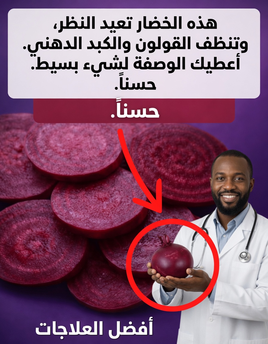 الشمندر وعادات العافية اليومية التي تدعم صحة البصر والهضم ووظائف الكبد بشكل طبيعي ومستدام