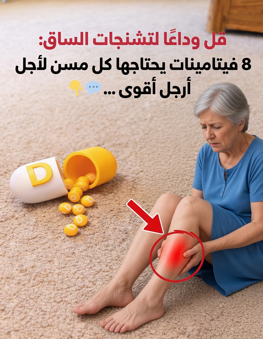 8 فيتامينات وعناصر غذائية قد يحتاجها كبار السن لتحسين قوة الساقين والقدرة على الحركة