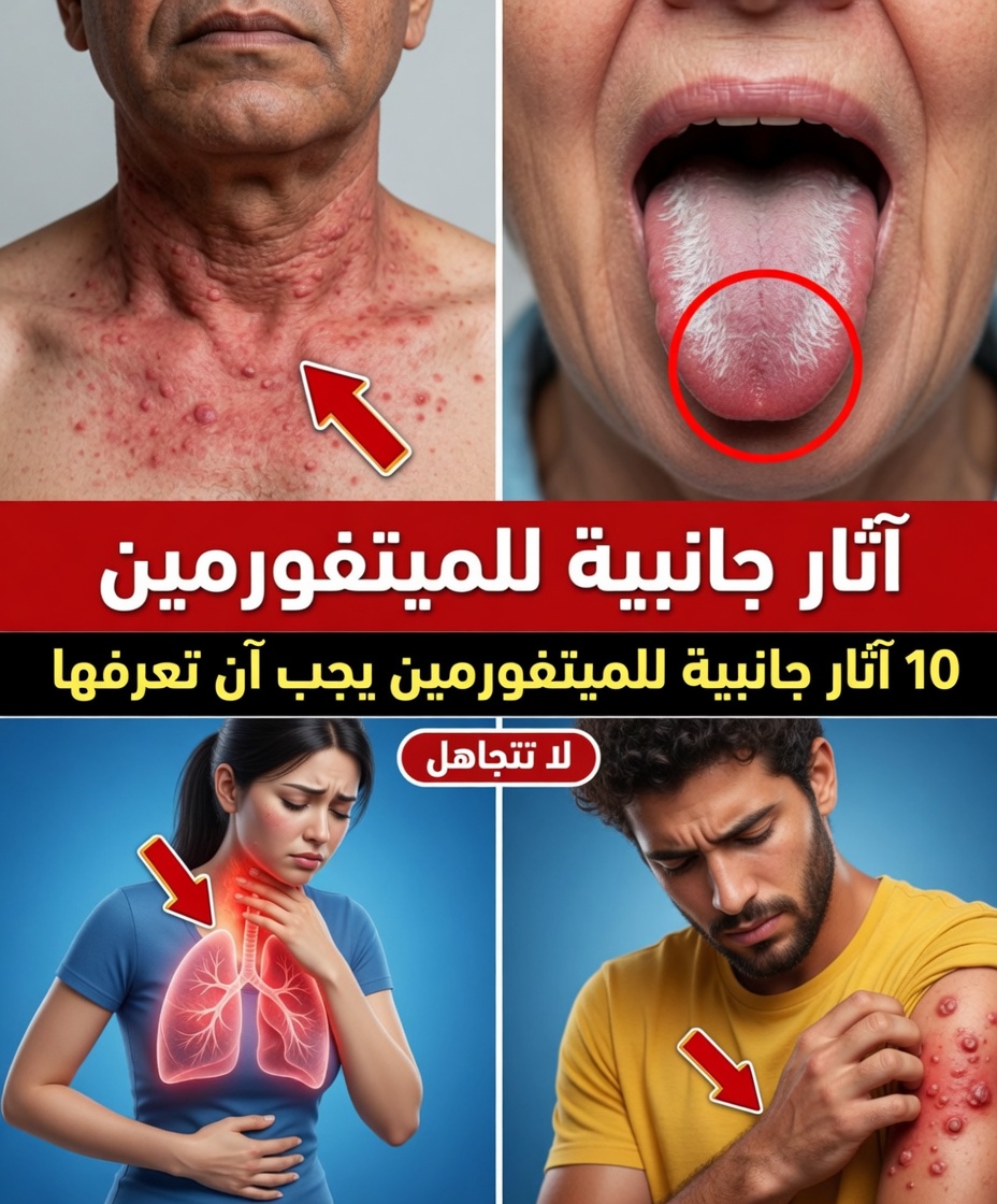 10 آثار جانبية للميتفورمين قد لا يذكرها طبيبك – ما تحتاج حقًا إلى معرفته