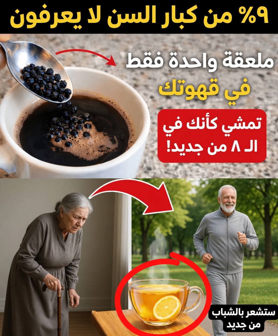 أضف ملعقة واحدة فقط إلى قهوة الصباح — كبار السن فوق الستين مذهولون من التغييرات