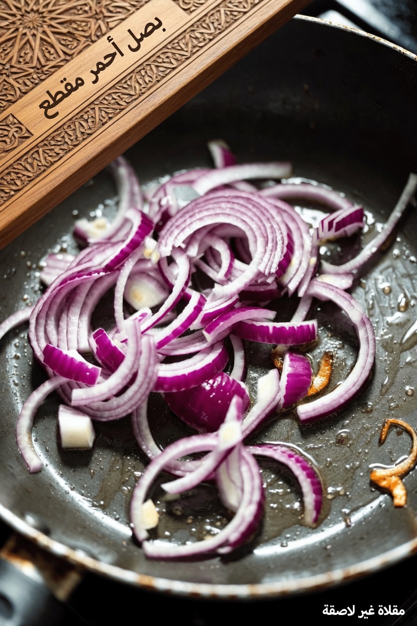 عادة بسيطة في المطبخ: استكشاف البصل الأحمر والكركم وزيت الزيتون والفلفل الأسود من أجل العافية اليومية