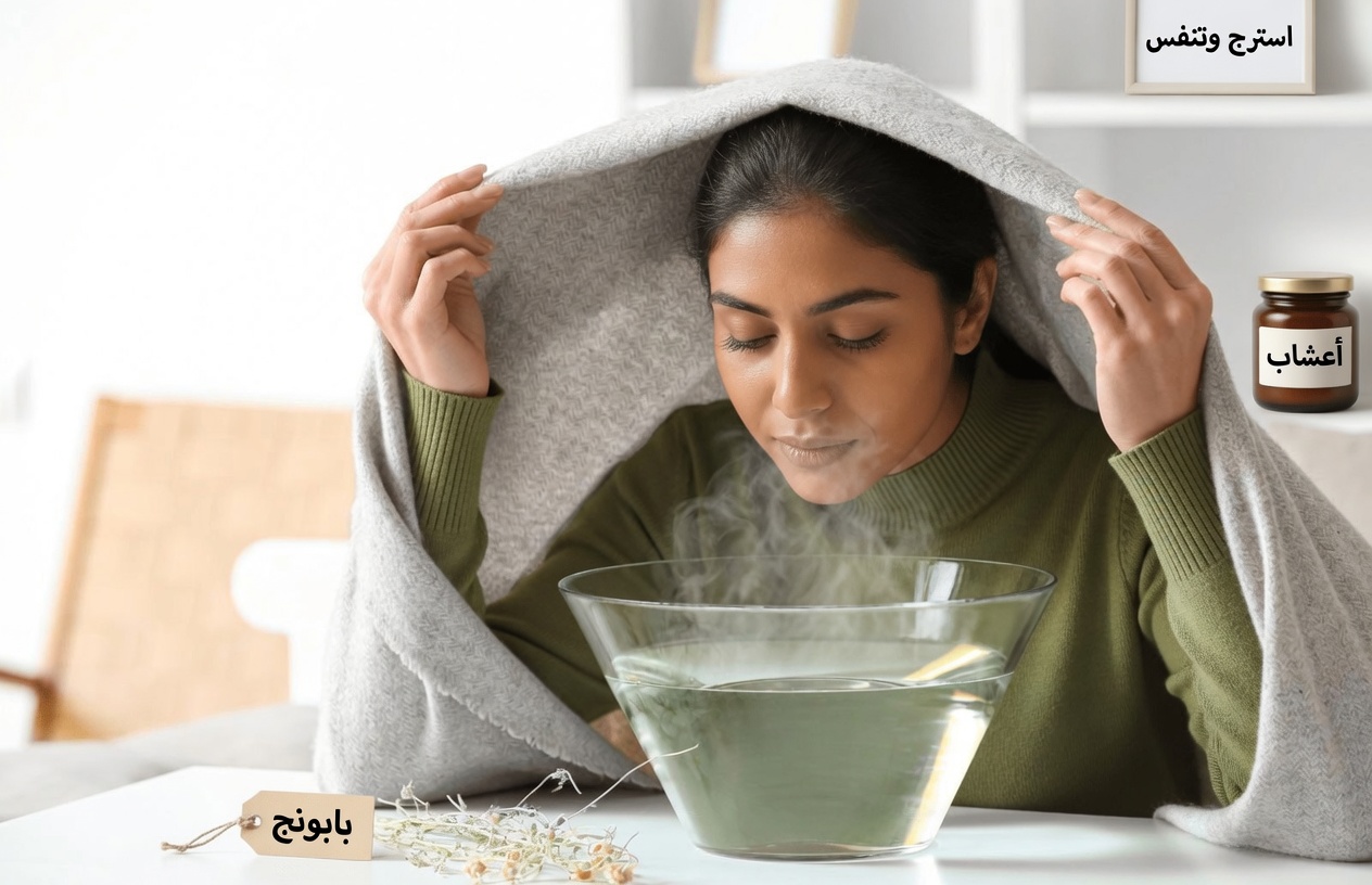 قوة استنشاق بخار القرنفل: طريقة طبيعية لدعم راحة الجهاز التنفسي